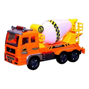 Carrinho De Brinquedo Super Caminhão Construção Grande Kendy