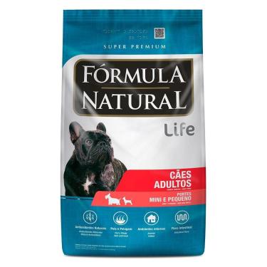 Imagem de Ração Fórmula Natural Life Super Premium para Cães Adultos Raças Mini e Pequena - 2,5 Kg