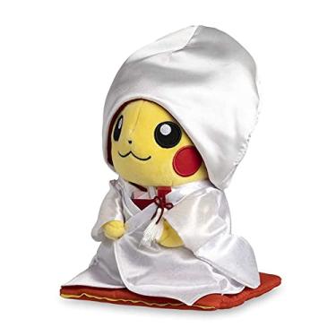 Imagem de Pokémon Center: Pikachu Wedding - Kimono Pikachu (Female) Plush, 9 ¼ Inch