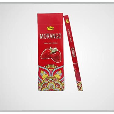 Imagem de INCENSO TAJ MORANGO - BOX COM 25 CARTUCHOS