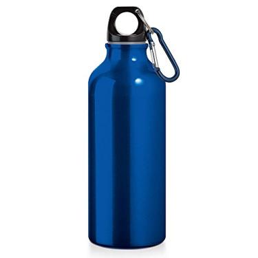 Imagem de Garrafa Squeeze Sport 500 ml com Mosquetão TopGet (Azul)
