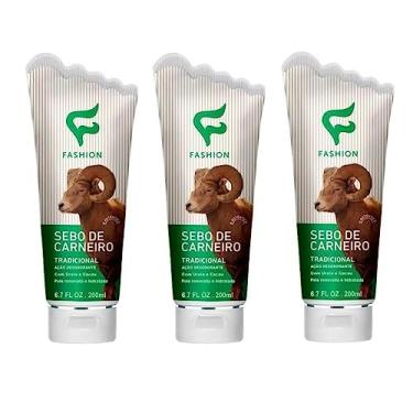 Imagem de Kit com 3 Sebo De Carneiro Creme Cosméticos - Fashion