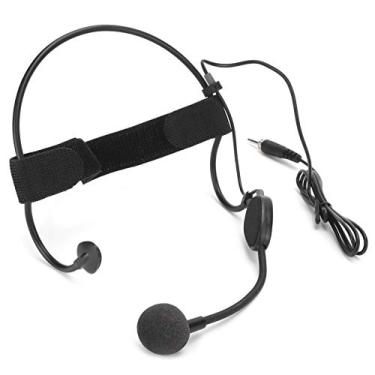 Imagem de Microfone De Fone De Ouvido, Microfone De Gancho De Ouvido Com Plugue De 3,5 Mm, Microfone De Cabeça Omnidirecional, Mini Condensador MIC Para Ensino De Desempenho