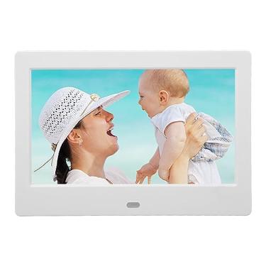 Imagem de Porta-retratos Digital HD, Porta-retratos Digital Requintado WiFi Multi Interface ABS HD para Casa (Plugue dos EUA)