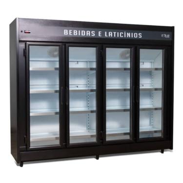 Imagem de Expositor Refrigerado Auto Serviço Polar 2.50m 4 Portas PEVCA-220v