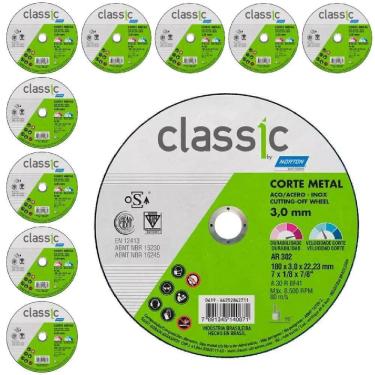 Imagem de Disco de Corte Metal 7 POL com 10 Unidades NORTON