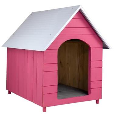 Imagem de Casa Casinha de Cachorro Premium Reforçada Extra Gigante N7 (Rosa)