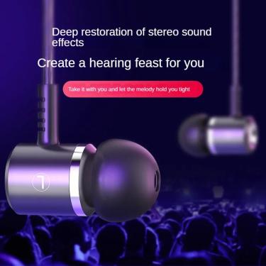 Imagem de Langsdom fone de ouvido m400  com fio  super grave estéreo  para pc mp3 xiaomi oppo