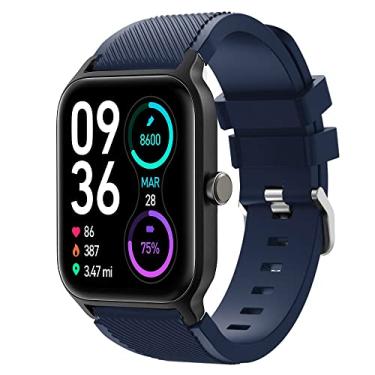 Imagem de Pulseiras de relógio inteligente TOOBUR compatíveis, pulseiras de silicone clássicas da Lamshaw compatíveis com TOOBUR IDW13 1,8" Smart Watch/TEMINICE IDW13 1,8 polegadas/VRPEFIT IDW13 1,8" Watch/Konitee IDW13 1,8" Smart Watch/Gydom IDW13 4.6 cm Smart Watch/FRelógio Inteligente aweio IDW13 1,8 poleg
