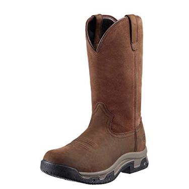 Imagem de Bota masculina impermeável para calçar terreno Ariat, Marrom envelhecido, 8.5 Wide