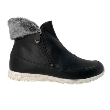 Imagem de Tênis Cano Alto Mississipi Feminino Q8751 - Preto Berteli Preto 34-Feminino