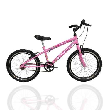 Imagem de Bicicleta Infantil Aro 20 Mtb Kami Fadas Criança 6 a 10 Anos-Feminino