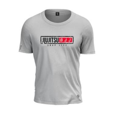 Imagem de Camiseta Personalizada Jiu Jitsu Classico Red Shap Life-Unissex