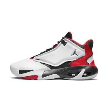 Imagem de NIKE Jordan Max Aura 4 Tênis masculino, Branco, preto, vermelho universitário, 44