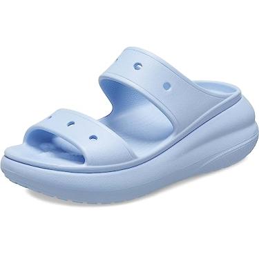 Imagem de Sandália crocs classic crush platform sandal blue calcite - 39