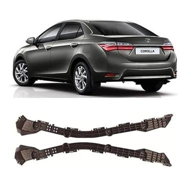 Imagem de Universo Car, Suporte Guia Parachoque Traseiro Corolla 2014 2015 2016 2017 2018 2019 Lado:Esquerdo
