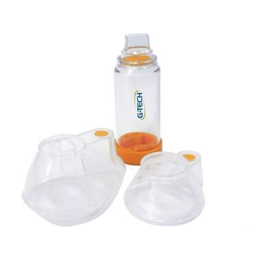 Imagem de Espaçador Bombinha Asma Aerossol Adulto e Infantil G-tech