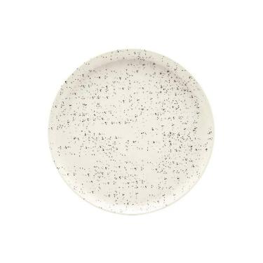 Imagem de Prato Sobremesa Em Cerâmica Flat Chuvisco 20cm Oxford