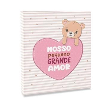 Imagem de Álbum de fotos diário do bebê 120 fotos 10x15 grande amor