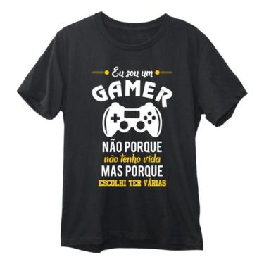 Imagem de Camiseta Jogos Gamer Nerd Anime Blusa Adulta Geek - Arena