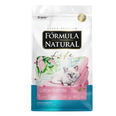 Imagem de Fórmula Natural Super Premium Life Gatos Filhotes Sabor Frango e Salmão