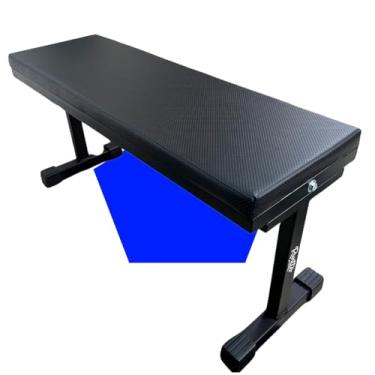 Imagem de Banco Supino Reto Academia - 90cm - Preto - Leve - Suporta 300kg