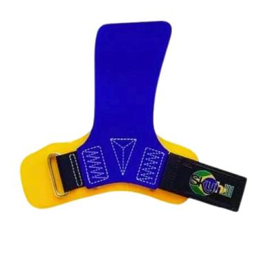 Imagem de Hand Grip Legacy Brasil Luva Proteção Skyhill Azul/Amarelo (Azul-Amarelo, G)