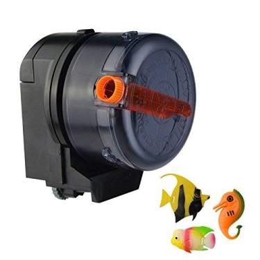 Imagem de Alimentador automático de peixes operado por bateria Saim
