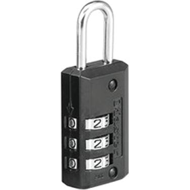 Imagem de Master Lock Conjunto preto para sua própria fechadura de bagagem, cadeado personalizado para malas de viagem ou mochilas, 646T, 2 unidades (pacote com 1)