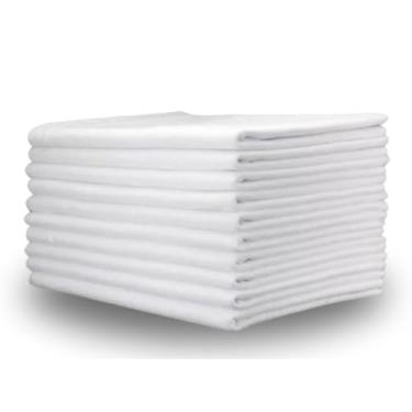 Imagem de Kit Pano de Chão Saco Alvejado Grosso kitc/30 Unidades Branco