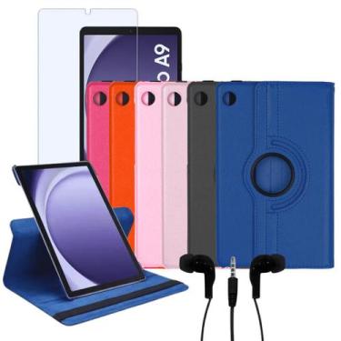Imagem de Capa Case P/ Tablet Galaxy Tab A9 Tela 8.7" + Película +Fone - Commerc