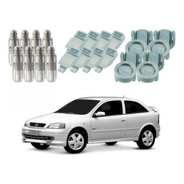 Imagem de Kit Tucho Balancim Escora Astra 1.8 2.0 8v 1998 A 2004 - Aplic resolit