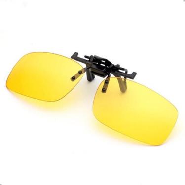 Imagem de Clip On Oculos Sobrepor Dirigir Noite Pesca Polarizado Uv400 Lente Ama