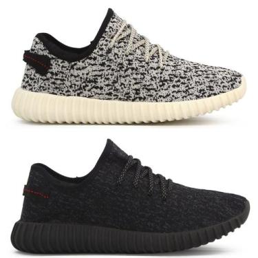 Imagem de Kit Tenis Masculino Academia Super Confortavel Boost 2 pares - Impax, 