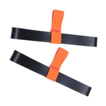 Imagem de Pegciuho 2x Faixa de Retenção de Mergulho para Cilindro de 6L, Cinta de Garrafa de Mergulho Antiderrapante, Multiuso, Cinta de Retenção de Mangueira de Cilindr, Laranja