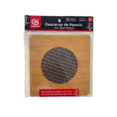 Imagem de Descanso De Panela De Bambu Sortidos 16,5Cm - Sq Comércio