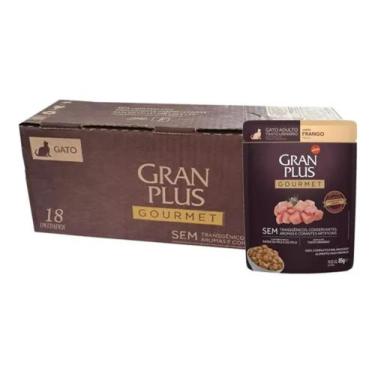 Imagem de Ração Úmida Gato Trato Urinário Gourmet 85g 18un Granplus