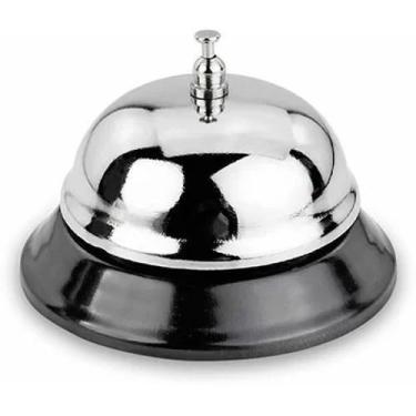 Imagem de Sino Campainha De Mesa Recepção Hotel Restaurante Garçom