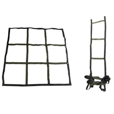 Imagem de Kit: Quadrado E Escada De Agilidade Para Treino Funcional - Líder Fit