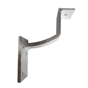 Imagem de Suporte Corrimão De Alumínio Para Escada - Solução e Cia, Brilhante