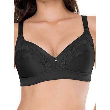 Imagem de Sutiã sem Aro e sem Bojo Dilady 12371, Preto, 50