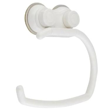 Imagem de 10 Suporte Porta Papel Higiênico Toalha de Rosto com Ventosa - Fenicia