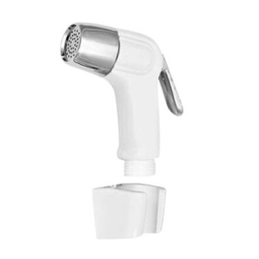 Imagem de Pistola Ducha Higiênica Branca Manual de Plástico Abs Viqua
