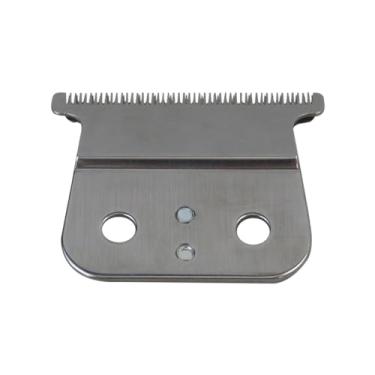 Imagem de Lâmina de substituição para máquina de cortar cabelo compatível com aparadores Andis T-Outliner, serve para modelos Andis GTO GTX, lâmina T de aço carbono #04521