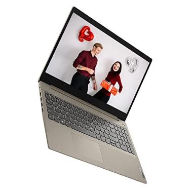 Imagem de Lenovo IdeaPad 3 15,6 polegadas FHD Notebook antiofuscante, Intel Core i3-1115G4 até 4,1 GHz, 20 GB DDR4, 1TB SSD, Webcam, HDMI, Bluetooth, leitor de impressão digital, Windows 10 Home S, Mouse Pad TWE, amêndoa