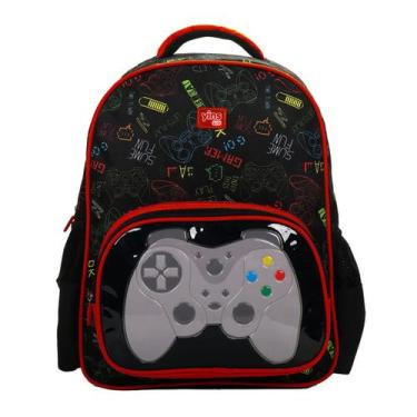 Imagem de Mochila De Costas 16" Game Play 3D Infantil Escolar Passeio - Yins, Ve