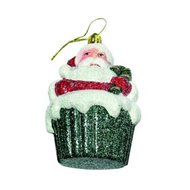 Imagem de Kit 3pçs santa cupcake escarlate candy natalino - Wincy