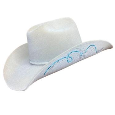 Imagem de Chapéu Americano Country Ana Castella 2.0 Arabesco de Strass - Club21 