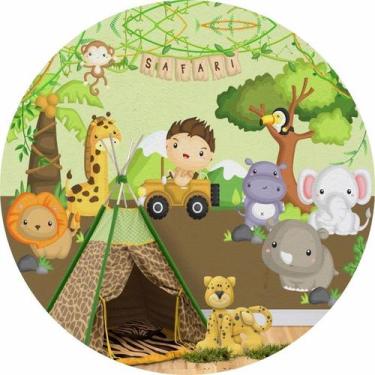 Imagem de Painel Festa C/ Elástico 1,50m Safari - Fadrix