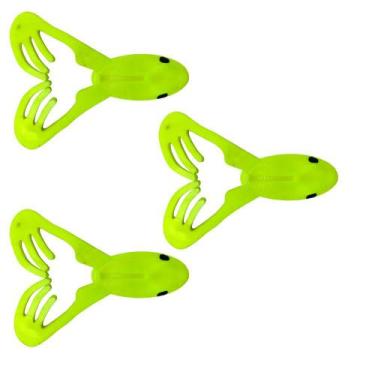 Imagem de Isca Artificial Soft Criatura Para Traira Swin Frog Cart.3pç - Alligat